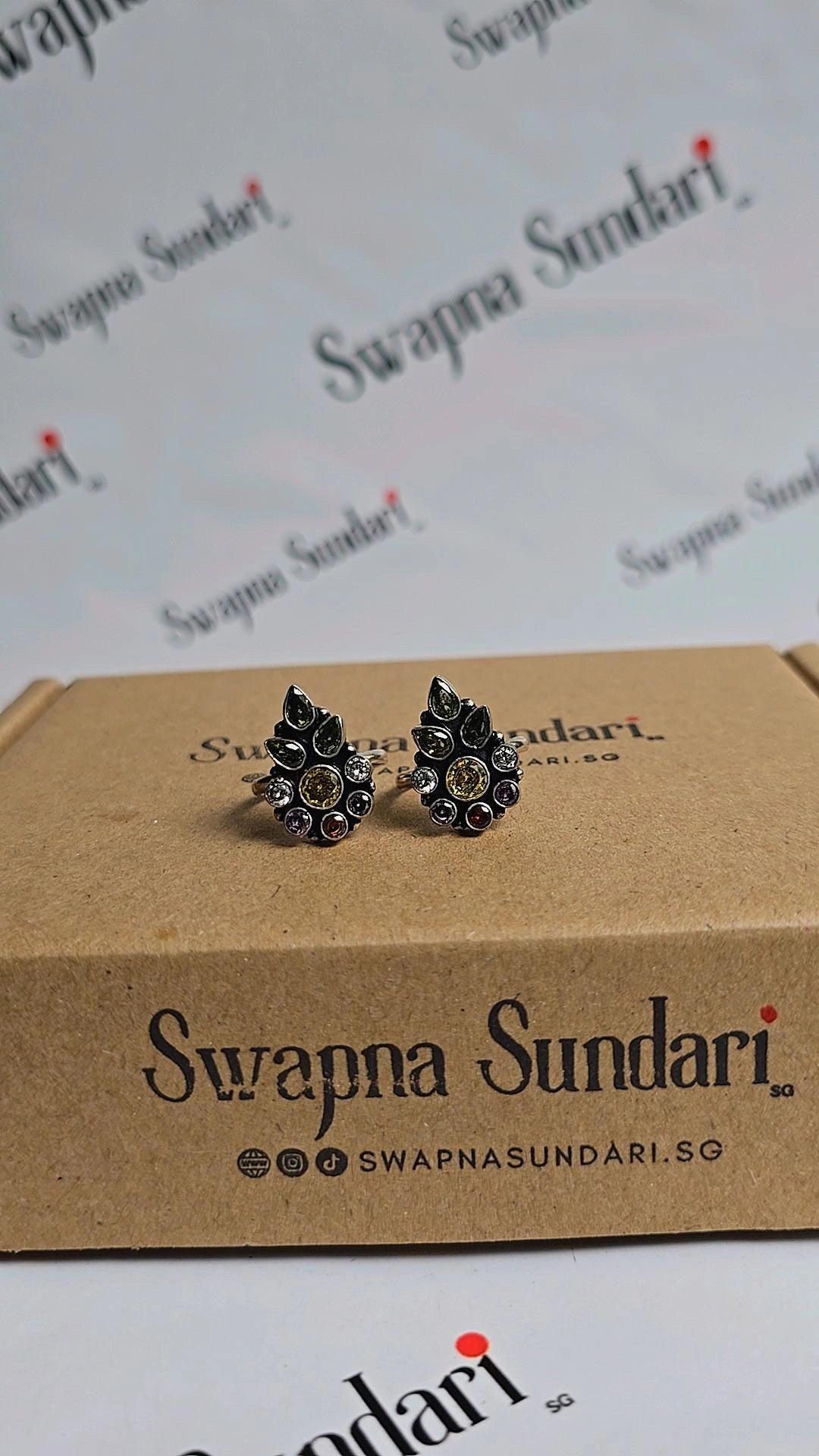 Oxidised Toe Ring