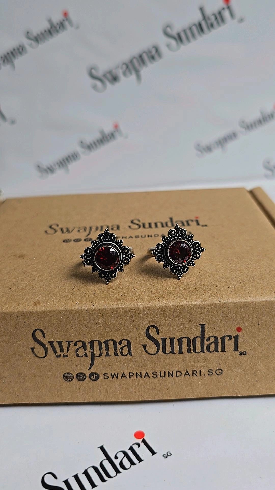 Oxidised Toe Ring