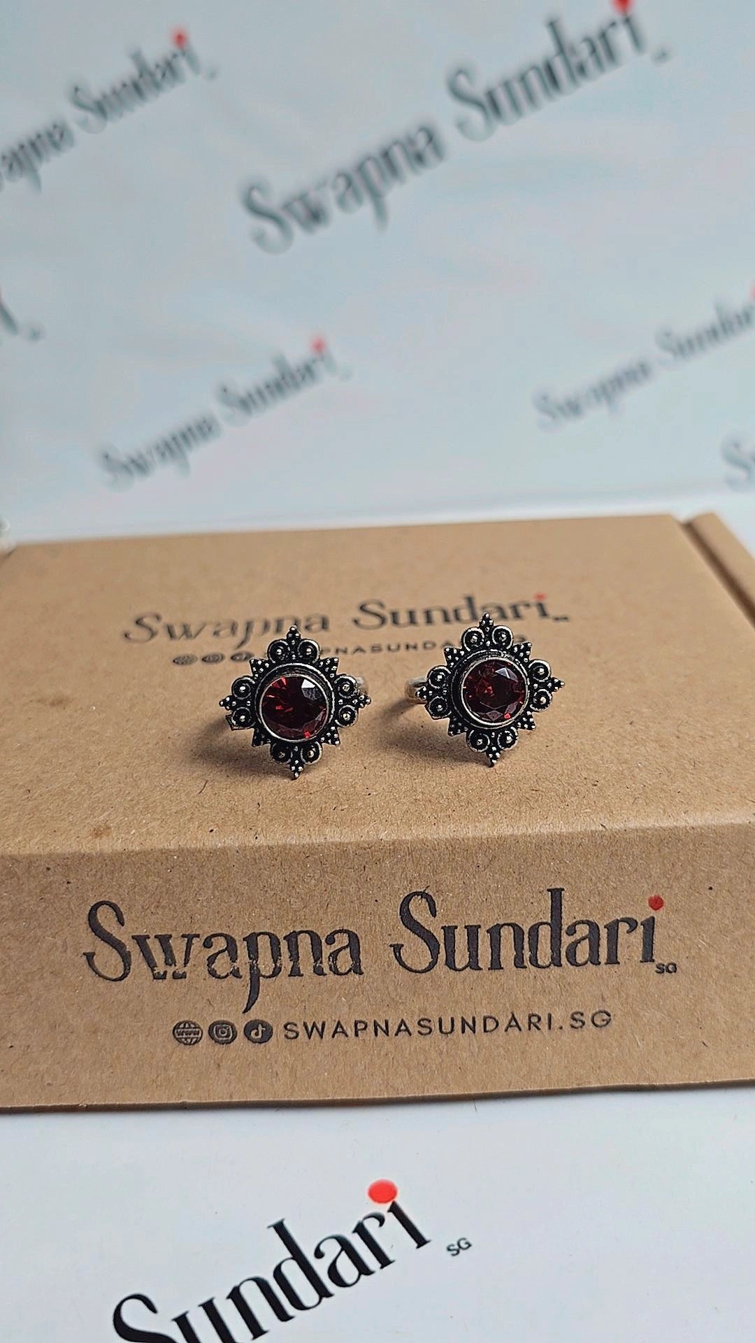 Oxidised Toe Ring
