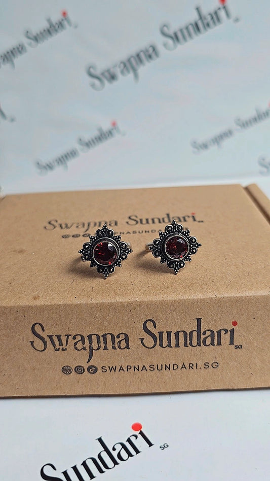 Oxidised Toe Ring